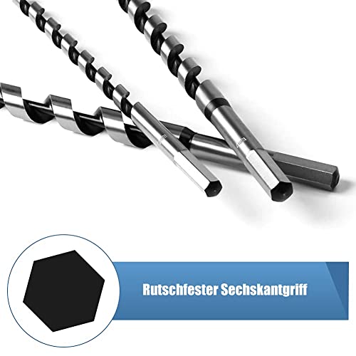 Bohrer, Schneckenbohrer Hohe Qualität für die Verwendung mit Bohrmaschinen und Gimlet