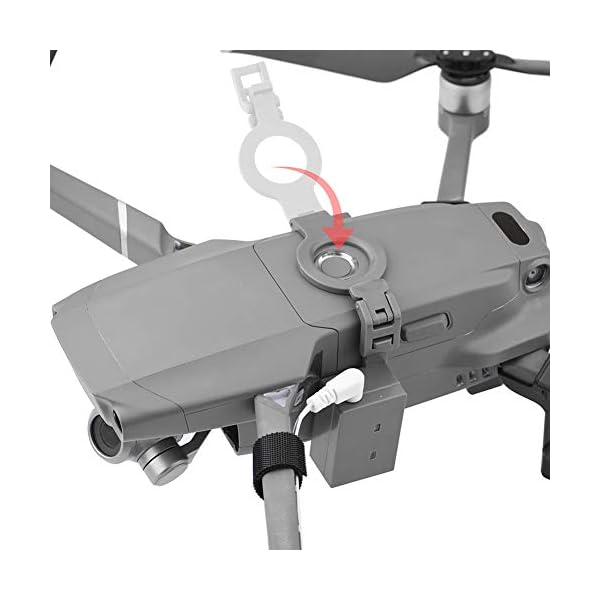 Abwurfvorrichtung für Drohne Zoom DJI Mavic 2 Pro und DJI Mavic 2, Drohnen-Clip, nützliche Transport- und… – Bild 5