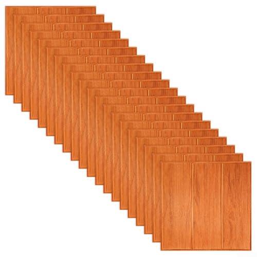 20 paneles de pared 3D de ladrillo de espuma, paneles de pared de ladrillo sintético, paneles de pared decorativos autoadhesivos, paneles de pared impermeables para cocina, dormitorio, sala de estar
