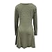 3/4 Sleeve Dresses for Women 2025 V Neck Fall Stretch Sweater Dress Winter Vacation Clothes Comfy Outfits Maternity Knit School Anthropologie Cocktail Casual Fashion Work Teachers Spring Green