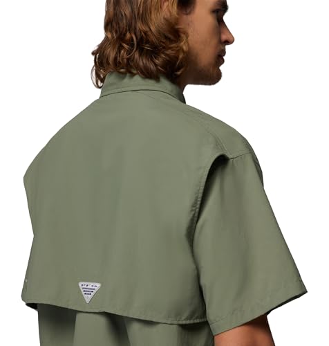 Image of Columbia Men Omni-Shade Bahama II Hiking and Trekking Short Sleeve Shirt