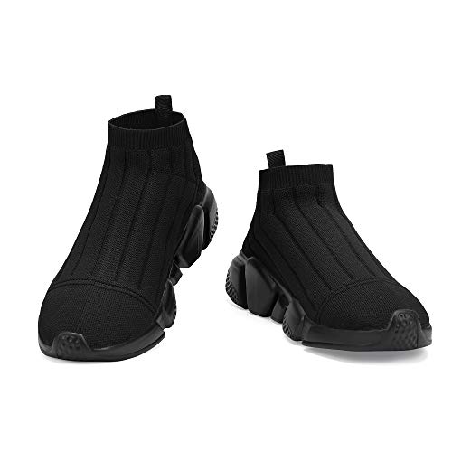 Image of Casbeam Men's Running Knit Comfortable Lightweight Breathable Casual Sports Shoes Fashion Sneakers Slip-On Walking Shoes