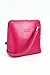 Belli italienische Ledertasche Damen Umhängetasche klein Handtasche Schultertasche Abendtasche in pink - 17x16,5x8,5 cm (B x H x T)