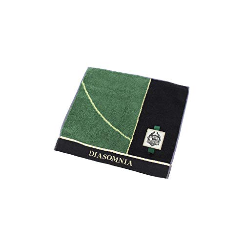 タオル美術館 『Disney TWISTED-WONDERLAND』 『ディズニー ツイステッドワンダーランド』 タオルハンカチ グリーン ディアソムニア 38-5010070