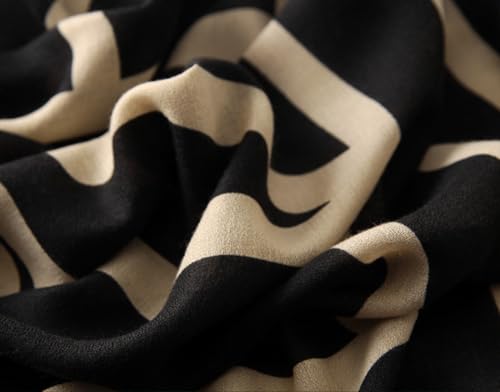 JERLA Women's Scarves Lady Light Soft Fashion Solid Scarf Wrap Shawl plaid scarf4