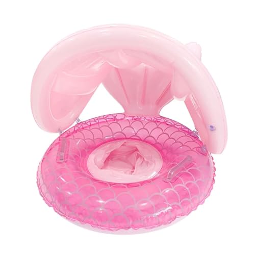 Boia Fralda Bebe Menina Cobertura Inflável Assento Encaixe Pernas (Rosa)