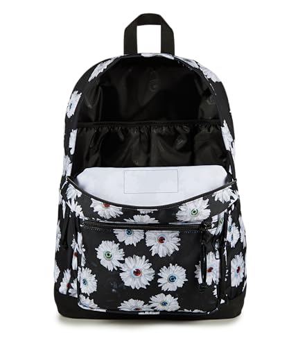 Image of JanSport Right Pack Backpack - Durable Daypack with Padded 15 inch Laptop Pocket, Eyeball Blossom, One Size