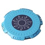 Twist Board Disk Twisting Waist Machine Waist Torsion Disc Waist Twisting Disc Trainer Drehende Brett Drehscheibe Fitness Drehscheibe Ausrüstung Formend Twister Scheibe(blau)