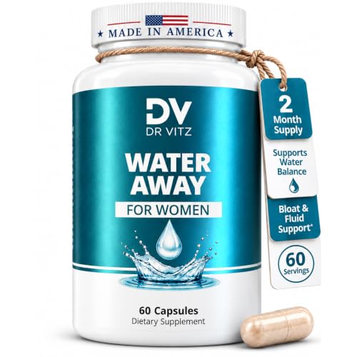 Dr Vitz Water Away Diuretic Capsules