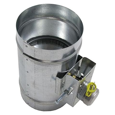Motorized Damper - Normally Closed 6 Inch 24 Volt Cover