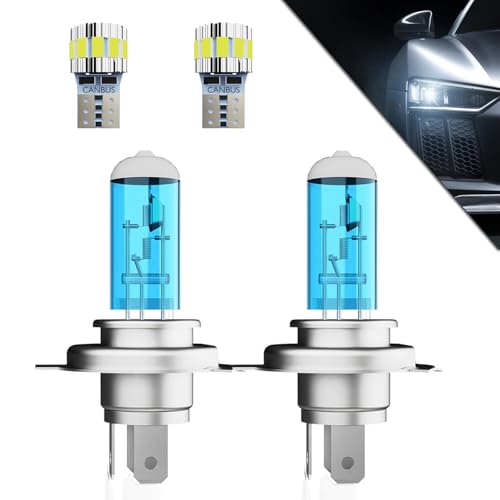 TTDBDAN Headlights+ License Plate Lights Fit For Toyota Camry 1997-1999