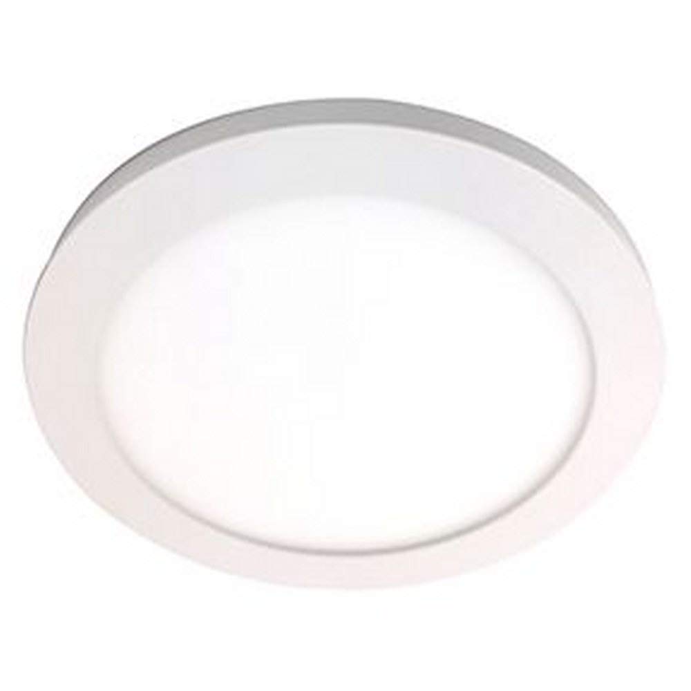Access Lighting - HI Access 20811LEDD-WH/ACR Transitional One Light Flush Mount from Disc Collection in White Finish