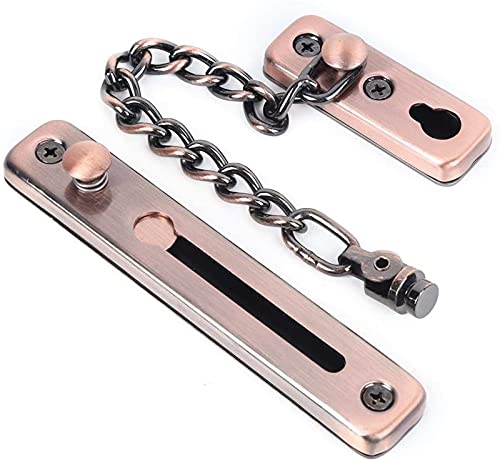 Cerradura de cadena metálica con hebilla de seguridad de acero inoxidable para puertas 4