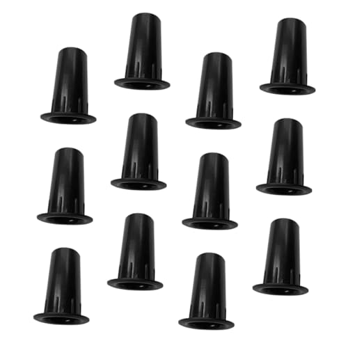 HOLIDYOYO 20Pcs Bass Reflex Tube Speaker Port Tube Replacement for Woofer Box Stain Resistant Durable Plastic for Home Portable Car Speakers