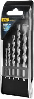 Deli 130° Masonry Drill Bit Set