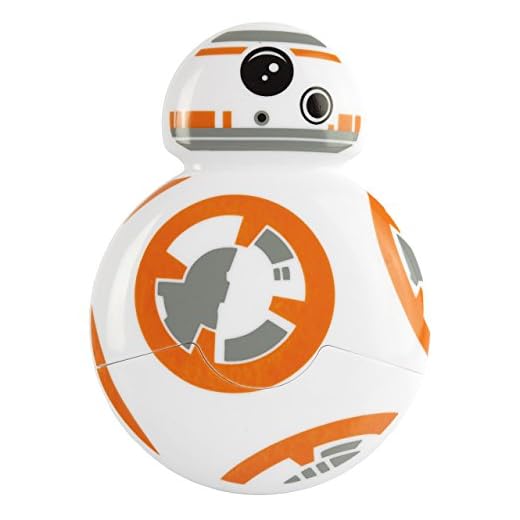 Joytoy BB-8 pizzaskärare, vit/orange/grå, 8 x 7 x 9 cm