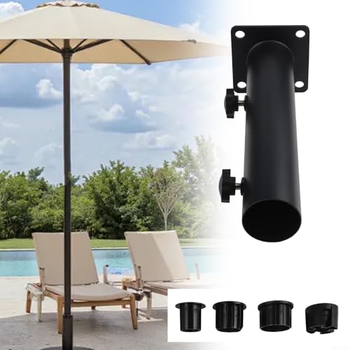 Kit de base de parasol anti-vent avec structure en fer renforcé