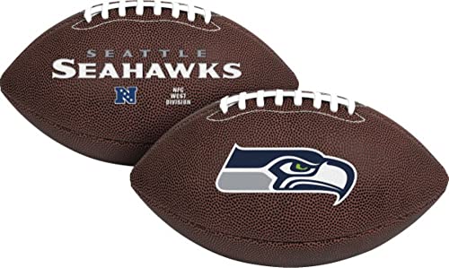 Rawlings NFL Seattle Seahawks OS PDQ Air It Out Football, Youth Size