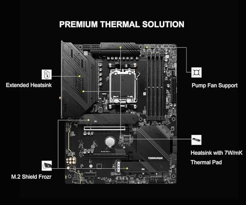Image of INLAND Micro Center AMD Ryzen 7 7800X3D 8-Core16-Thread Desktop Processor with MSI MAG B650 Tomahawk WiFi AM5 DDR5 Gaming Motherboard