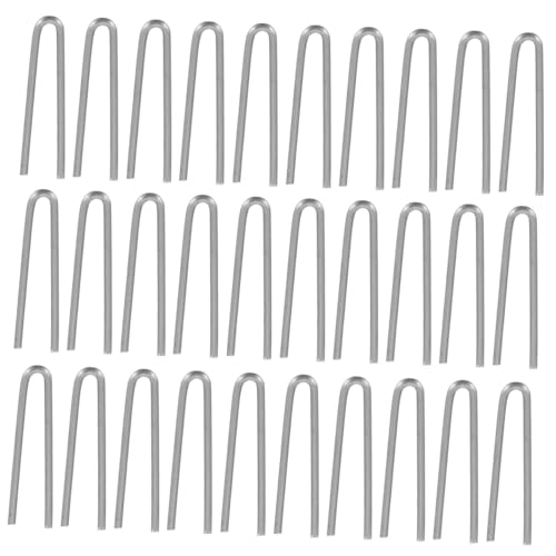 ORFOFE 200 Piezas Ganchos Tungsteno Resistentes Altas Temperaturas para Colgar Ornamentos Cerámicos Herramientas de Cerámica para Joyería y Manualidades DIY