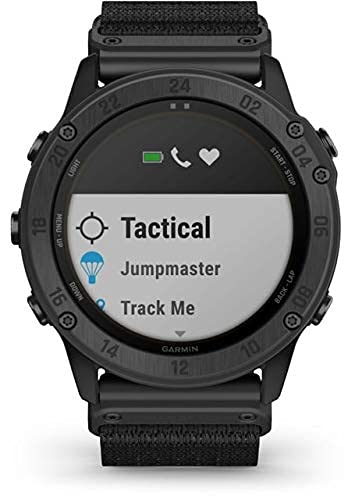 Garmin Tactix Delta Solar Tactical Watch, Black, 010-02357-10 (Renewed)