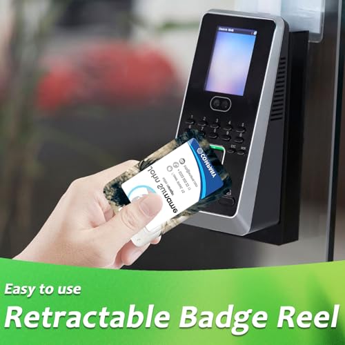 Keatou KEATOU-DP-24-07 Highland Cow Badge Holder Reel Lanyard, Wild Animals Id Card Badge Holder Retractable Name Tag Clips thumb #4