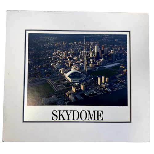 NIKCO SPORTS Toronto Skydome 12x11 Photo | Vintage Rogers Centre Aerial View | Blue Jays MLB & Raptors Toronto Skyline Collectible | Classic Ballpark Wall Art Fan Memorabilia Display Print