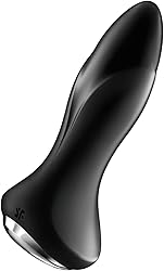 Satisfyer Rotator Plug 1 Connect App Bluetooth Vibrador anal | Vibración y perlas giratorias | Juguetes eróticos para pareja sexuales | Plug anal impermeable (IPX7) | Estimulación anal con consolador
