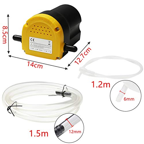Foto von Jopassy 60Watt Ölabsaugpumpe 12V Dieselpumpe Kraftstoffpumpen Absaugpumpe Heizölpumpe Heizölpumpe Ölpumpe für Öl und Diesel zum Auto & Motorrad Kraftstoffversorgung und Aufbereitung