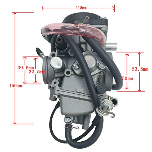 Parts Carburetor for Yamaha Big Bear Bruin Grizzly Kodiak Wolverine 250 350 400 450 2000 2001 2002 2003 2004 2005 2006 Carb