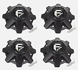Wheel Center Cap For Fuel 1002-53MB 1002-53 Matte Black Hub Cap 4Pcs