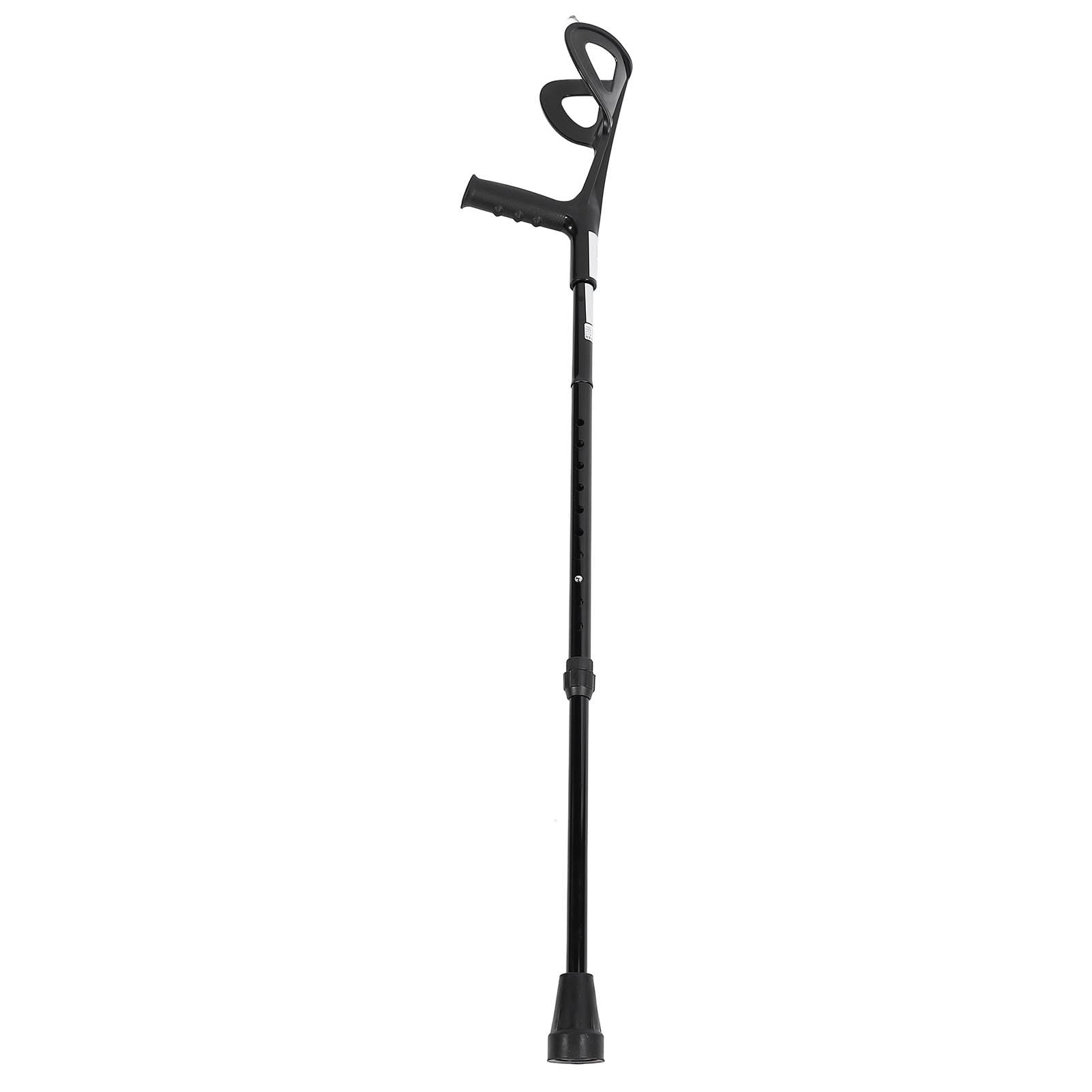 Muleta de Antebrazo, Portátil, Ajustable, Antideslizante, Ligera, Plegable, Muleta de Antebrazo, Muletas Ergonómicas y Plegables, Ayudas para Caminar, Muletas de Antebrazo,