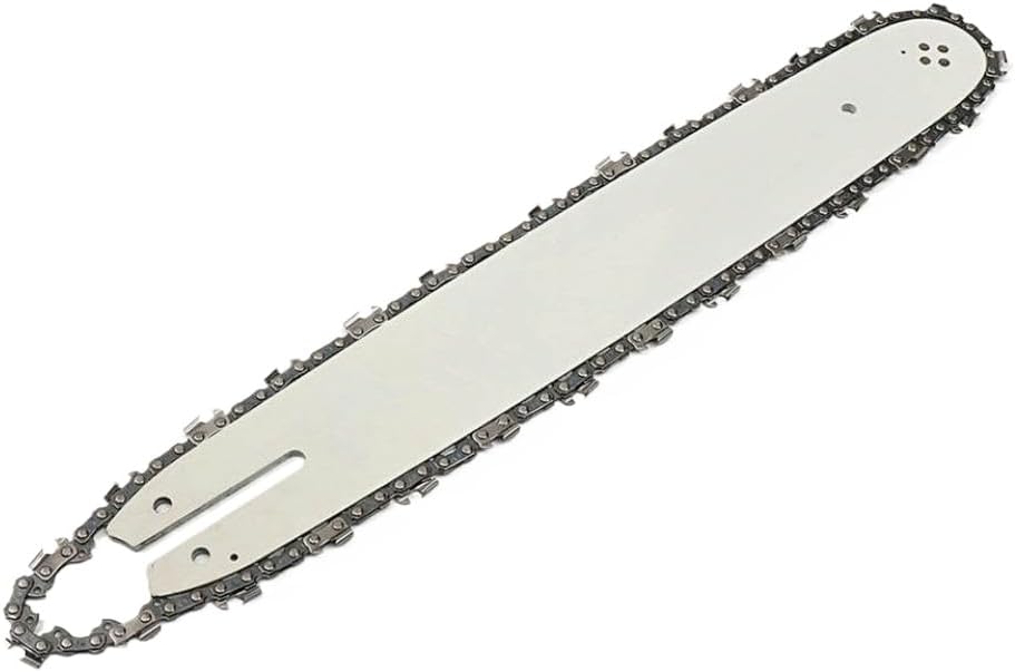 16-Inch 3/8LP 0.050" Saw Chain and Guide Bar Set with 1 Bar and 3 Chains Compatible with Models 009 012 021 E180 MS180 MS190 MS250 HT70
