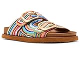 Steve Madden Women's Tourist Multi Color 6.5 Medium