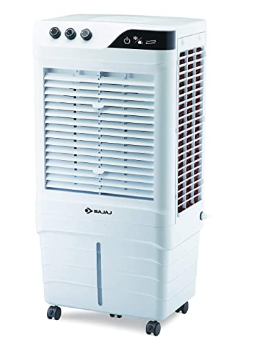 Bajaj DMH 90 Neo 90L Desert Air Cooler for home with DuraMarine Pump, 3-Yr Warranty, Hexacool & TurboFan Technology, Ice Chamber, 90-Feet Air Throw & 3-Speed Control, White Cooler for room - Image 3