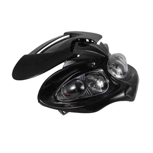 Phare motocross LED contre le manque de visibilité avec carénage protecteur