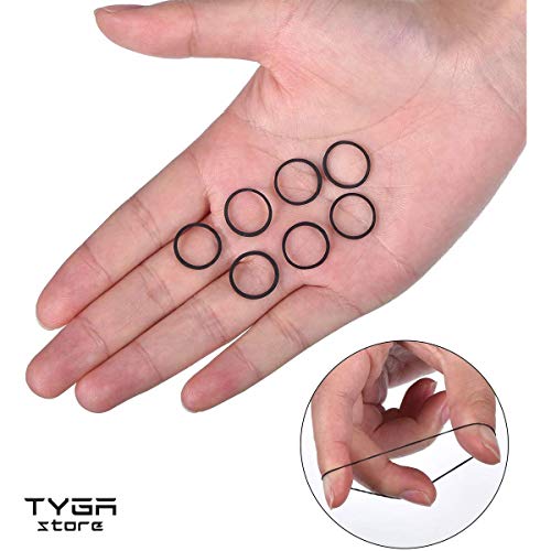 TYGA Store 1000 stuks mini-elastiekjes zachte elastieken voor kinderen, haarvlechten, paardenstaarthaar… - Image 7