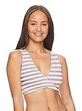 Lamaze Intimates Women's Maternity Overnight Nursing Wide Band Shoulder Straps Bra Light Pink Stripe Plus Size 2X-Large