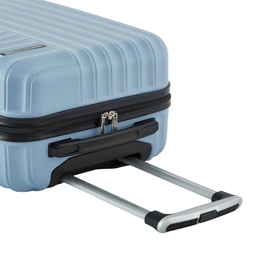 Image of French Connection 22 inch Quinn Carry-On Luggage, Dusty Blue