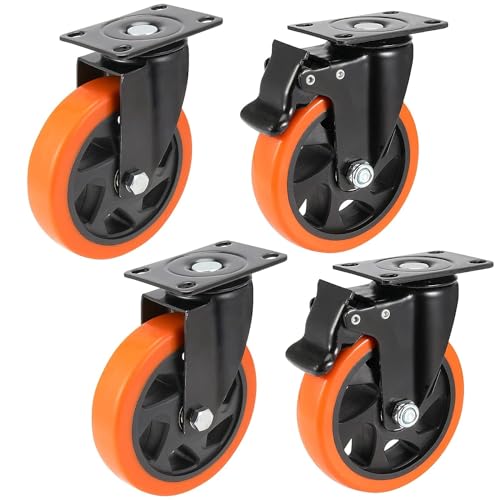 Quoram Caster Wheels for Furniture | Heavy Duty Caster Wheel...