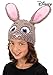 elope Disney Zootopia Judy Hopps Knit Beanie - Playful Bunny Ears, Embroidered Details - Perfect for Cosplay or Winter Fun Gray