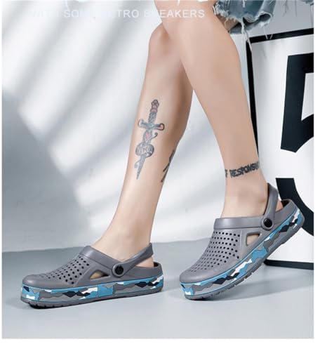Zuecos transpirables de EVA para hombre con suela antideslizante y secado rápido para verano 3
