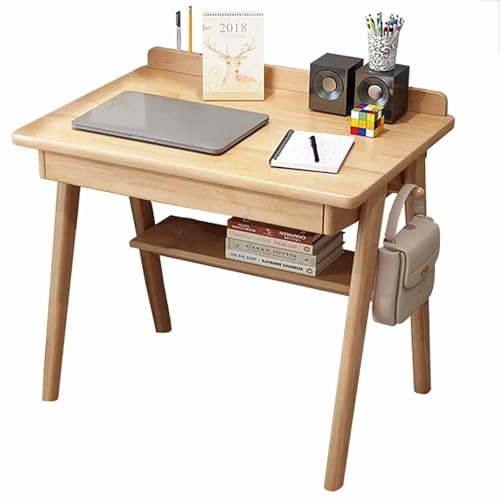 Bureau d'étude pour petits espaces 47 pouces table informatique compacte avec rangements