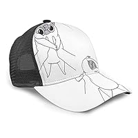 Algopix Similar Product 14 - Puppy Sleeping Art Baseball Cap for