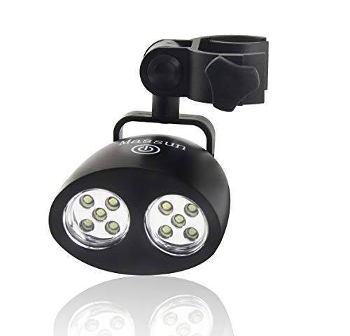 Massun Barbecue Grill 360°Rotation, 10 Super Bright Durable, Weatherproof, Heat Resistant, Best Led Bbq Light For Gas/Char, Back #TOP1
