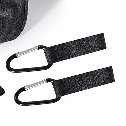 AHCCSD Kinderwagen-Organizer-Haken, Kinderwagen-Organizer, Taschenhaken, einfach zu bedienen, praktische Lösung zum Aufhängen für alle Gelände-Kinderwagen.