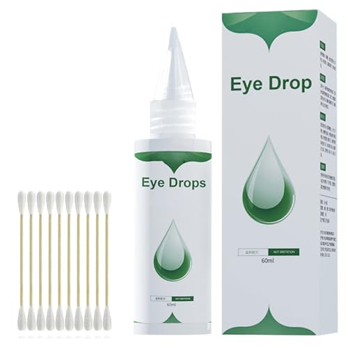 QEEROYO Dog Eye Drops 60ml, Eye Drops for Dogs and Cats, Daily Dog Eye Cleaner for Effective Tear Stain Remover, Relieve Pet Eye Fatigue