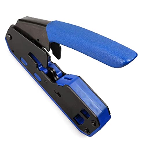 Crimper Tool voor RJ45 Connectoren 8 P 6 Crystal Wire End Krimptang Pass Door Stripper Kabel Crimper Precisie krimpen - Image 5