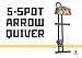 Trophy Ridge 5-Spot Archery Arrow Quiver, Realtree Edge