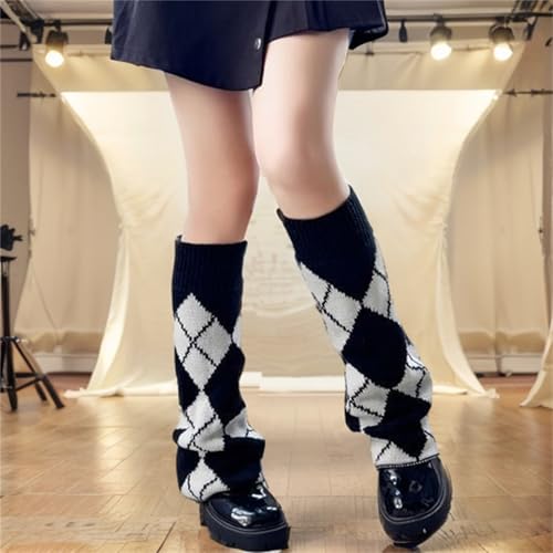 Image of Goth Leg Warmers Women Cute Y2k Harajuku Punk Rave Emo Grunge Winter